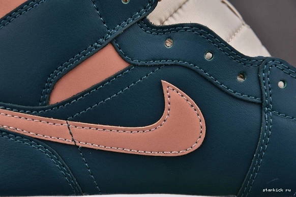 Green Dark BQ6472-308 BQ6472-308 Jordan Mid 1 Teal (W)  1124